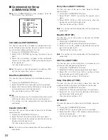 Предварительный просмотр 24 страницы Panasonic WV-CU161C/B Operating Instructions Manual