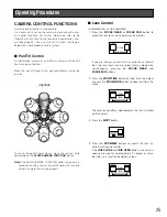 Предварительный просмотр 25 страницы Panasonic WV-CU161C/B Operating Instructions Manual