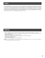 Предварительный просмотр 37 страницы Panasonic WV-CU161C/B Operating Instructions Manual