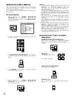 Предварительный просмотр 64 страницы Panasonic WV-CU161C/B Operating Instructions Manual