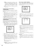 Предварительный просмотр 86 страницы Panasonic WV-CU161C/B Operating Instructions Manual