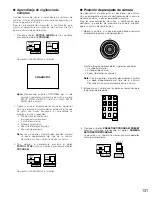 Предварительный просмотр 131 страницы Panasonic WV-CU161C/B Operating Instructions Manual