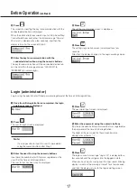 Preview for 17 page of Panasonic WV-CU980 Operating Instructions Manual