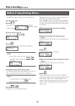 Preview for 22 page of Panasonic WV-CU980 Operating Instructions Manual