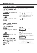 Preview for 23 page of Panasonic WV-CU980 Operating Instructions Manual