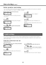 Preview for 25 page of Panasonic WV-CU980 Operating Instructions Manual