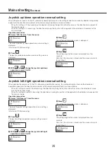 Preview for 26 page of Panasonic WV-CU980 Operating Instructions Manual