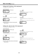 Preview for 28 page of Panasonic WV-CU980 Operating Instructions Manual