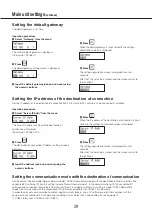 Preview for 29 page of Panasonic WV-CU980 Operating Instructions Manual