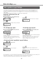 Preview for 31 page of Panasonic WV-CU980 Operating Instructions Manual