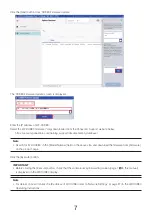 Предварительный просмотр 7 страницы Panasonic WV-CU980 Software Update Procedure