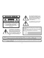 Предварительный просмотр 2 страницы Panasonic WV-CW240S Operating Instructions Manual