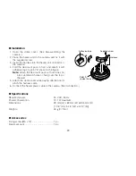 Preview for 22 page of Panasonic WV-CW240S Operating Instructions Manual