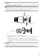 Preview for 19 page of Panasonic WV-CW324LE Series Installation Manual