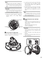 Предварительный просмотр 25 страницы Panasonic WV-CW334S Operating Instructions Manual