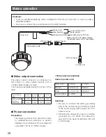 Предварительный просмотр 28 страницы Panasonic WV-CW334S Operating Instructions Manual