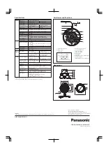 Предварительный просмотр 2 страницы Panasonic WV-CW334S Specifications