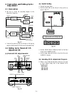 Предварительный просмотр 10 страницы Panasonic WV-CW370 Series Service Manual