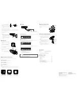 Предварительный просмотр 2 страницы Panasonic WV-CW374 Instruction Manual