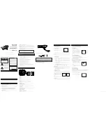 Preview for 1 page of Panasonic WV-CW374 Operating Instructions