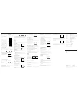 Preview for 2 page of Panasonic WV-CW374 Operating Instructions