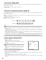Preview for 26 page of Panasonic WV-CW384E Operating Instructions Manual
