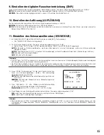 Preview for 65 page of Panasonic WV-CW384E Operating Instructions Manual