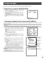 Preview for 95 page of Panasonic WV-CW384E Operating Instructions Manual
