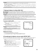 Preview for 99 page of Panasonic WV-CW384E Operating Instructions Manual