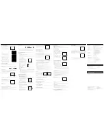 Preview for 2 page of Panasonic WV-CW474A Operating Instructions