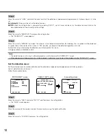 Preview for 18 page of Panasonic WV-CW500S/G Operating	 Instruction