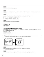 Preview for 22 page of Panasonic WV-CW500S Operating Instructions Manual