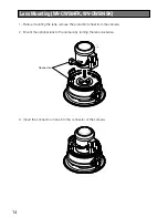 Preview for 14 page of Panasonic WV-CW504F Installation Manual