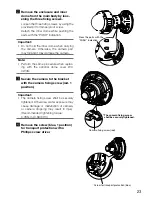 Preview for 23 page of Panasonic WV-CW504F Installation Manual