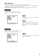 Preview for 35 page of Panasonic WV-CW504F Installation Manual