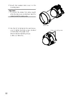 Preview for 22 page of Panasonic WV-CW504S Installation Manual