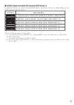 Preview for 15 page of Panasonic WV-CW590A Installation Manual