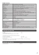 Preview for 27 page of Panasonic WV-CW590A Installation Manual