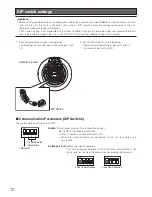 Предварительный просмотр 12 страницы Panasonic WV-CW590G Installation Manual