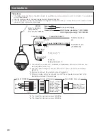 Preview for 20 page of Panasonic WV-CW594 Installation Manual