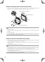 Предварительный просмотр 16 страницы Panasonic WV-CW630 Installation Manual