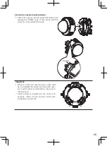 Preview for 25 page of Panasonic WV-CW630 Installation Manual