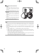 Preview for 32 page of Panasonic WV-CW630 Installation Manual