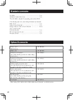 Preview for 40 page of Panasonic WV-CW630 Installation Manual