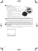 Preview for 30 page of Panasonic WV-CW634 Installation Manual