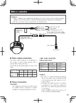Preview for 19 page of Panasonic WV-CW634F Installation Manual