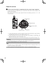 Preview for 28 page of Panasonic WV-CW634F Installation Manual