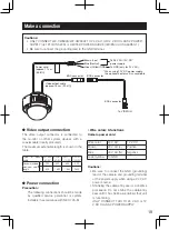 Preview for 19 page of Panasonic WV-CW634S Installation Manual