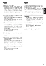 Preview for 3 page of Panasonic WV-CW7CN Operating Instructions Manual