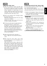 Preview for 3 page of Panasonic WV-CW7S Operating Instructions Manual